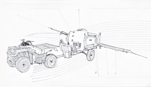 tracked armored vehicle,military vehicle,medium tactical vehicle replacement,combat vehicle,camera illustration,land vehicle,artillery tractor,unimog,truck crane,humvee,illustration of a car,counterbalanced truck,armored vehicle,m35 2½-ton cargo truck,logistics drone,truck mounted crane,military robot,m113 armored personnel carrier,sheet drawing,load crane,Design Sketch,Design Sketch,Hand-drawn Line Art