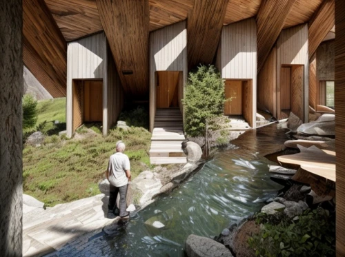 timber house,archidaily,eco-construction,eco hotel,dunes house,cubic house,the cabin in the mountains,house in the mountains,house in mountains,corten steel,log home,japanese architecture,aqua studio,kirrarchitecture,wooden house,inverted cottage,pool house,water mill,wood structure,house in the forest