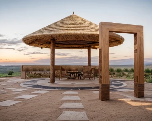 pop up gazebo,pergola,gazebo,outdoor structure,outdoor table,mirador del rio,pilgrimage chapel,beer tables,bandstand,outdoor furniture,pizza oven,round hut,indian canyon golf resort,semi circle arch,the observation deck,wood structure,observation tower,termales balneario santa rosa,observation deck,sculpture park,Architecture,General,African Tradition,Burkina Faso