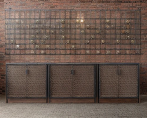 wall of bricks,brick background,brick wall background,music chest,metal cabinet,tiled wall,wall panel,bronze wall,terracotta tiles,room divider,brickwork,ornamental dividers,book wall,brickwall,bar counter,sideboard,tile kitchen,wall texture,brick wall,patterned wood decoration,Commercial Space,Restaurant,Industrial Chic