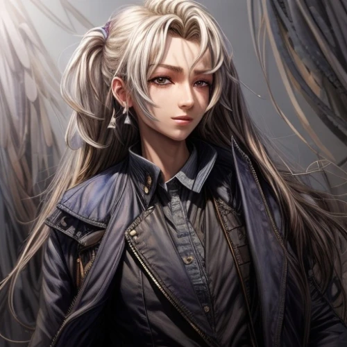 violet evergarden,dark angel,merlin,male elf,corvin,uriel,angel,elven,archangel,libra,angel’s tear,ren,portrait background,winged heart,mercy,luna,elza,angelica,cg artwork,silver