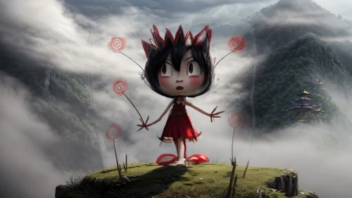 evil fairy,little girl in wind,prickle,queen of hearts,fantasy portrait,fantasy picture,world digital painting,marionette,abstract cartoon art,scandia gnome,fae,child fairy,gnome,animated cartoon,the enchantress,fantasy art,valentine gnome,mystical portrait of a girl,pinocchio,mountain guide,Game Scene Design,Game Scene Design,Chinese Martial Arts Fantasy