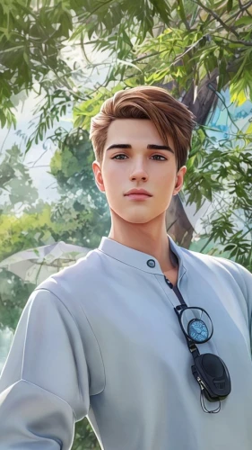 male character,action-adventure game,main character,male elf,park staff,xing yi quan,wuchang,golf course background,chinese background,botargo,ken,guk,polo shirt,landscape background,android game,background image,portrait background,xiangwei,adventure game,ryan navion,Common,Common,Cartoon