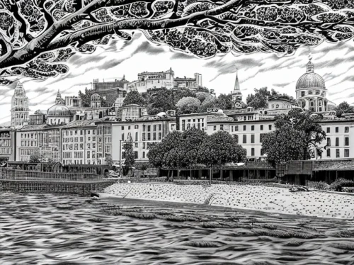 river seine,lyon,passau,bordeaux,arno river,orsay,lucerne,porto,watercolor paris,limmat,old port,vienne,geneva,l'isle-sur-la-sorgue,paris clip art,trieste,toulouse,danube bank,zurich,salzach,Art sketch,Art sketch,Fine Decoration