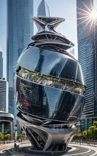 futuristic architecture,glass sphere,mercedes-benz museum,tram car,futuristic car,hudson yards,cable car,water taxi,baku eye,car sculpture,futuristic art museum,eurocopter,mercedes eqc,monorail,mirror ball,lensball,hovercraft,mclaren automotive,steel sculpture,glass yard ornament,Architecture,General,Futurism,Italian Futurist