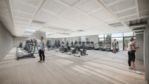 fitness center,fitness room,gymnasium,gymnastics room,leisure facility,field house,facility,leisure centre,gym,indoor rower,strength athletics,school design,indoor cycling,sports center for the elderly,core renovation,exercise equipment,weightlifting machine,on top of the field house,recreation room,performance hall,Architecture,General,Modern,Mid-Century Modern