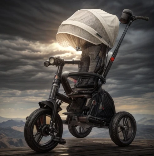 stroller,carrycot,baby mobile,family motorcycle,baby carriage,dolls pram,kite buggy,toy motorcycle,bicycle trailer,motorcycle helmet,motorcycling,motorcycle accessories,motor-bike,compact sport utility vehicle,baby safety,courier driver,motorbike,biker,two-wheels,mobility scooter,Common,Common,Natural