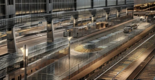 hudson yards,elevated railway,osaka station,hudson yard,south station,transport hub,high-speed rail,the dubai mall entrance,underground car park,queensland rail,rail transport,sky train,rail traffic,subway station,light rail train,conveyor belt,moving walkway,metro escalator,railroads,3d rendering