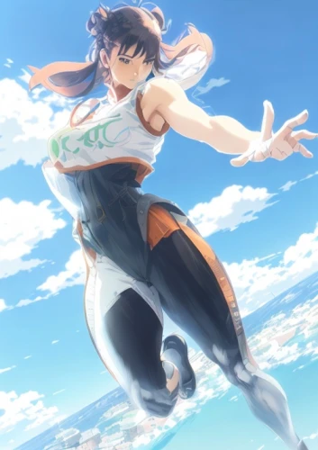 hinata,ganai,euphonium,flying girl,beach sports,kayano,yuzu,beach volleyball,fighting stance,beach basketball,determination,kantai,volleyball,would a background,sports girl,running,flying heart,takikomi gohan,honolulu,sky,Common,Common,Japanese Manga