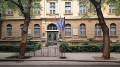 foreign ministry,official residence,supreme administrative court,court building,seat of local government,embassy,odessa,appartment building,presidential palace,department,flagpole,palace of the parliament,craiova,moscow watchdog,ludwig erhard haus,finnish flag,the block of the street,people's house,regional parliament,bülow palais