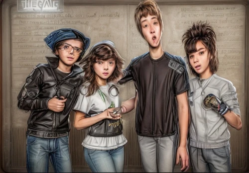 cd cover,kids illustration,nutria-young,payphone,teenagers,photo session in torn clothes,play escape game live and win,teens,boys fashion,rock band,edit icon,cover,flayer music,music band,animated cartoon,youth book,sedge family,cola bottles,funny kids,photo painting,Common,Common,Natural