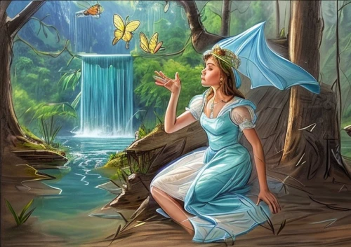 faerie,fantasy picture,faery,fairy tale character,water nymph,fairy queen,fairy tale,fairy forest,fairytale,children's fairy tale,fantasy art,a fairy tale,celtic woman,fairy,fairytales,forest background,fairy world,dryad,fae,fairy tales,Common,Common,Natural