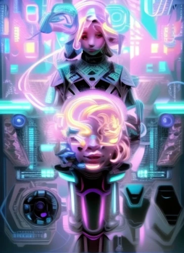 cyberspace,cyber,sci fiction illustration,cybernetics,cyberpunk,game illustration,cyborg,cg artwork,nebula guardian,mecha,scifi,robot icon,biomechanical,computer art,sigma,futuristic,digiart,astral traveler,nexus,neon human resources
