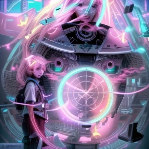 sci fiction illustration,cg artwork,transistor,cyberspace,cybernetics,clockmaker,scifi,cyber,astral traveler,electric arc,fullmetal alchemist edward elric,plasma bal,sci fi,metatron's cube,cogs,science fiction,sci - fi,sci-fi,vocaloid,portal