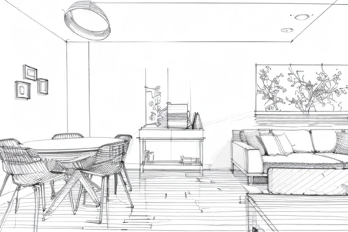 house drawing,home interior,frame drawing,dining room,an apartment,breakfast room,floorplan home,kitchen interior,apartment,livingroom,veranda,line drawing,core renovation,living room,kitchen design,renovation,sitting room,modern room,kitchen-living room,coloring page