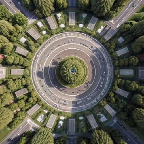 the center of symmetry,fibonacci,fibonacci spiral,circle around tree,traffic circle,greek in a circle,macroperspective,semi circle arch,highway roundabout,roundabout,villa borghese,vienna's central cemetery,villa d'este,aerial landscape,tiergarten,bird's-eye view,360 ° panorama,360 °,chair circle,a circle,Common,Common,Natural