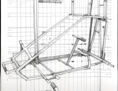 frame drawing,roof truss,technical drawing,sheet drawing,skeleton sections,writing or drawing device,pencil frame,folding table,rudder fork,wooden frame construction,sawhorse,bicycle frame,training apparatus,house drawing,aircraft construction,roof structures,folding chair,apparatus,dog house frame,section