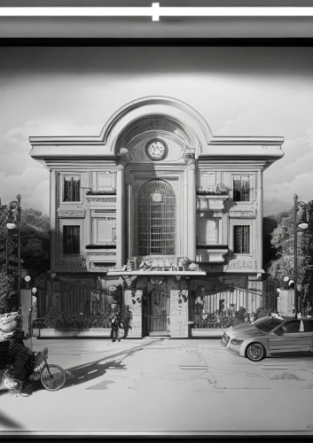 old cinema,movie palace,national cuban theatre,facade painting,cinema,bulandra theatre,atlas theatre,pitman theatre,cinema strip,digital cinema,1950s,athenaeum,silviucinema,year of construction 1937 to 1952,movie camera,old building,theatre,art deco,old architecture,1940s,Art sketch,Art sketch,Concept