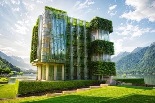eco hotel,eco-construction,cubic house,hahnenfu greenhouse,aaa,green living,cube stilt houses,solar cell base,environmental art,eco,renewable,wine growing,cube house,green waterfall,glass building,green energy,water cube,green landscape,renewable enegy,growing green,Architecture,General,Modern,Modern Precision