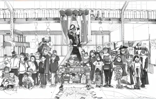 angklung,gallows,amusement ride,hand-drawn illustration,commemoration,hanging temple,justitia,composite,mexican revolution,masonic,torah,amusement park,freemasonry,workhouse,illustrations,group of people,circus,xix century,circus show,group photo