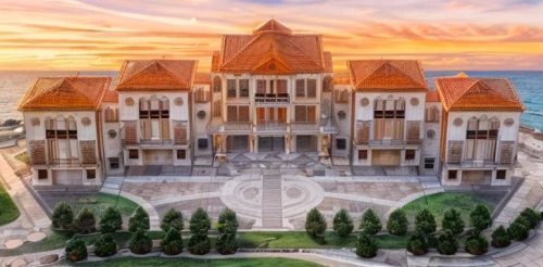 mamaia,emirates palace hotel,famagusta,cambodia,dragon palace hotel,hua hin,azerbaijan,hotel del coronado,sveti stefan,crown palace,iulia hasdeu castle,azerbaijan azn,fairy tale castle,cebu,monte carlo,odessa,venetian hotel,gold castle,fisher island,da nang,Architecture,General,Classic,Russian Neoclassical