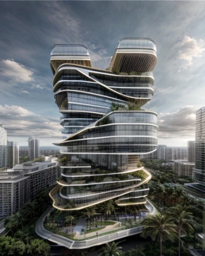 futuristic architecture,largest hotel in dubai,singapore landmark,tallest hotel dubai,residential tower,sky space concept,singapore,sky apartment,skyscapers,futuristic art museum,hongdan center,modern architecture,solar cell base,multi-storey,chinese architecture,shenzhen vocational college,futuristic landscape,asian architecture,bulding,tianjin