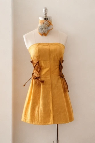 doll dress,vintage dress,dress doll,hoopskirt,yellow bell,overskirt,little girl dresses,dress form,vintage doll,raw silk,yellow brown,dressmaker,cocktail dress,yellow color,vintage fashion,crinoline,yellow purse,little yellow,gold yellow rose,yellow mustard