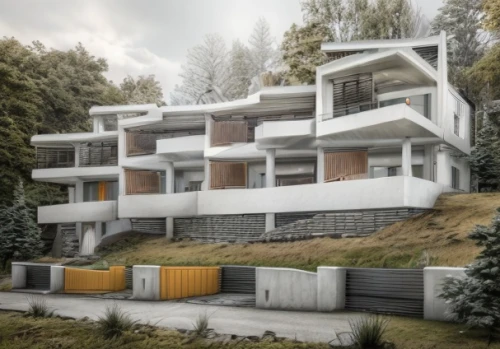 3d rendering,modern house,residential house,ludwig erhard haus,house hevelius,cubic house,build by mirza golam pir,dunes house,villa,residence,garden elevation,modern architecture,house in mountains,terraces,residential,appartment building,eco-construction,habitat 67,model house,exzenterhaus