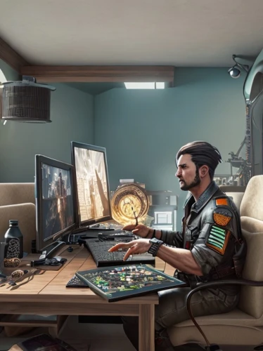 man with a computer,gamer zone,gaming,gamer,creative office,computer workstation,computer game,computer addiction,computer desk,girl at the computer,new concept arms chair,computer,video gaming,watchmaker,gamers,game art,computer art,computer graphics,gamers round,b3d,Common,Common,Game
