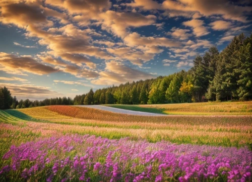 meadow landscape,flower field,field of flowers,flowering meadow,flower meadow,alpine meadow,meadow and forest,blanket of flowers,blooming field,mountain meadow,meadow flowers,purple landscape,salt meadow landscape,flowers field,meadow,summer meadow,nature landscape,meadow in pastel,beautiful landscape,lavender field,Common,Common,Photography