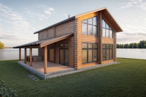 timber house,cubic house,wooden house,inverted cottage,eco-construction,wooden sauna,dunes house,frame house,prefabricated buildings,modern house,folding roof,danish house,smart home,3d rendering,modern architecture,grass roof,archidaily,summer house,cube stilt houses,house shape,Architecture,General,Nordic,Scandinavian Modern