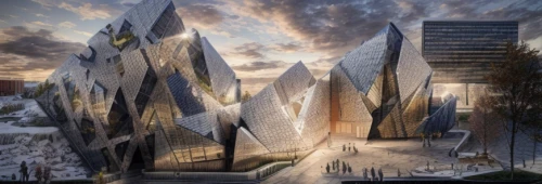 futuristic architecture,futuristic art museum,soumaya museum,glass facade,toronto city hall,3d rendering,cube stilt houses,kirrarchitecture,arq,hudson yards,cubic house,disney concert hall,santiago calatrava,sky space concept,glass facades,walt disney concert hall,archidaily,montreal,building honeycomb,glass pyramid