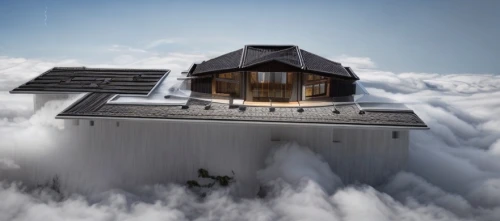 above the clouds,mountain hut,monte rosa hut,cloud mountain,snowhotel,snow roof,sky apartment,cube stilt houses,cubic house,inverted cottage,house in mountains,cube house,avalanche protection,schilthorn,house in the mountains,alpine hut,sea of clouds,snow house,cloud mountains,cloud towers