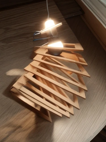 folding table,wall lamp,hanging lamp,desk lamp,wooden shelf,ceiling lamp,hanging light,energy-saving lamp,light cone,daylighting,light stand,table lamp,wall light,wooden stair railing,wooden desk,ceiling light,wooden stairs,clothespins,wooden mockup,bedside lamp,Commercial Space,Working Space,Sustainable Chic