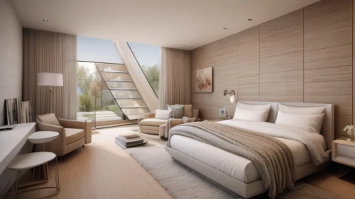 modern room,penthouse apartment,bedroom,interior modern design,sleeping room,sky apartment,3d rendering,guest room,room divider,canopy bed,loft,great room,contemporary decor,luxury home interior,room newborn,bedroom window,modern decor,interior design,block balcony,crib