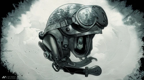 diving helmet,diving mask,climbing helmet,helmet,gas mask,bicycle helmet,diving bell,motorcycle helmet,alien warrior,soldier's helmet,steel helmet,biomechanical,climbing helmets,deep sea nautilus,scarab,helmets,helm,respirator,nautilus,helmet plate,Art sketch,Art sketch,Comic