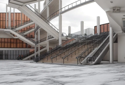 3d rendering,render,staircase,stairs,stairwell,outside staircase,school design,stair,winding staircase,3d render,3d rendered,stairway,steel stairs,circular staircase,winners stairs,archidaily,kirrarchitecture,exposed concrete,stone stairway,elbphilharmonie