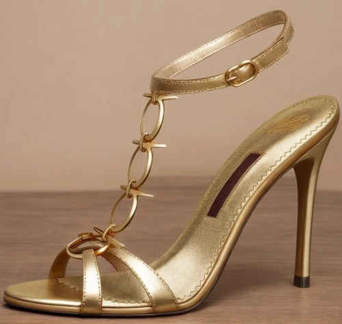 high heeled shoe,stiletto-heeled shoe,stack-heel shoe,high heel shoes,heel shoe,achille's heel,heeled shoes,bridal shoe,court shoe,gold foil laurel,high heel,bridal shoes,wedding shoes,cinderella shoe,gold plated,gold lacquer,woman shoes,yellow-gold,slingback,women's shoe,Common,Common,Fashion
