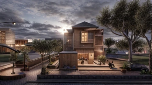 new housing development,cube stilt houses,3d rendering,landscape design sydney,dunes house,cubic house,residential house,eco hotel,timber house,wooden houses,modern house,apartment complex,residential,stilt houses,modern architecture,archidaily,wooden house,townhouses,houston texas apartment complex,apartment house