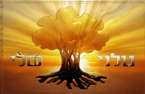 gold foil tree of life,4711 logo,siddur,hebrew,bodhi tree,torah,cd cover,3-fold sun,magen david,3d albhabet,sacred fig,israel,tree of life,mitzvah,numerology,autumn icon,flourishing tree,argan tree,genesis land in jerusalem,autumn background,Light and shadow,Landscape,Sky 5