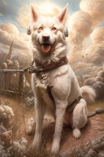 carpathian shepherd dog,labrador husky,dog angel,white dog,cheerful dog,white shepherd,dog illustration,akita inu,tamaskan dog,dog,canaan dog,labrador,american eskimo dog,companion dog,korean jindo dog,dog photography,dog pure-breed,pet portrait,portrait background,husky