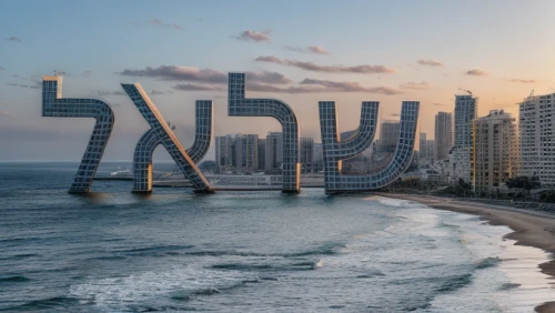 tel aviv,haifa,israel,magen david,menorah,hebrew,holy land,hanukah,anchikh,hexagram,mitzvah,siddur,israeli shekels,cube stilt houses,jaffa,pesach,torah,dead sea scroll,hinnom,itamar kazir,Light and shadow,Landscape,City Twilight