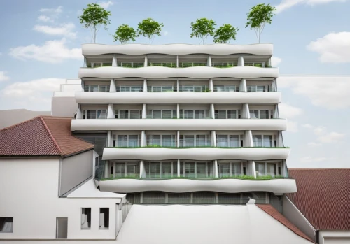 block balcony,sky apartment,balcony garden,multi-storey,ludwig erhard haus,balconies,residential tower,garden elevation,appartment building,apartment building,sky ladder plant,balcony plants,exzenterhaus,arhitecture,apartments,apartment block,roof landscape,kirrarchitecture,house with caryatids,3d rendering