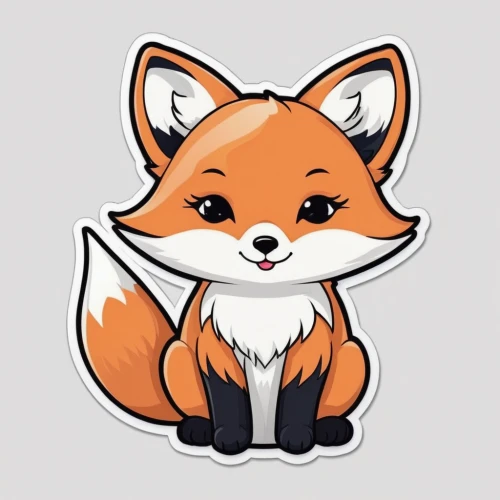 cute fox,adorable fox,little fox,a fox,fox,child fox,redfox,red fox,swift fox,pencil icon,garden-fox tail,firefox,foxes,vulpes vulpes,sand fox,little red flying fox,christmas fox,kit fox,mozilla,fox stacked animals,Unique,Design,Sticker