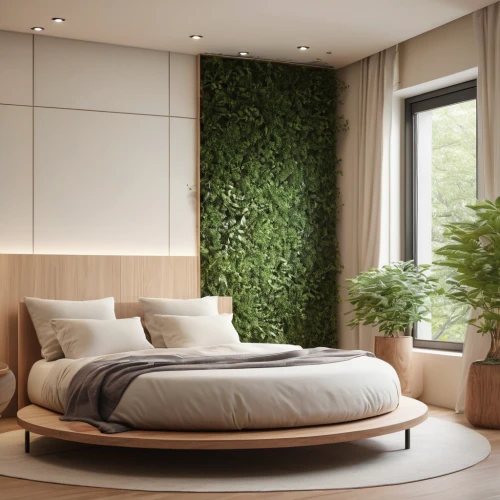 intensely green hornbeam wallpaper,modern decor,modern room,room divider,canopy bed,contemporary decor,bamboo curtain,green living,bedroom,interior modern design,guest room,interior decoration,wall panel,sleeping room,wooden wall,wall plaster,smart home,wall sticker,guestroom,interior design,Photography,General,Commercial