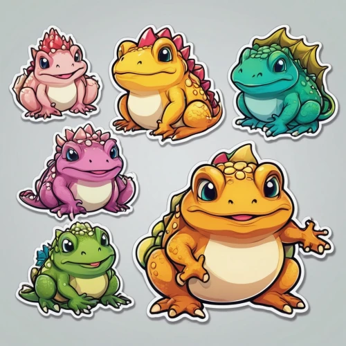 kawaii frogs,frogs,frog gathering,amphibians,starters,frog king,tree frogs,beaked toad,frog prince,frog background,stickers,true toad,reptiles,bufo,crocodiles,animal stickers,kawaii frog,bullfrog,boreal toad,bulbasaur,Unique,Design,Sticker