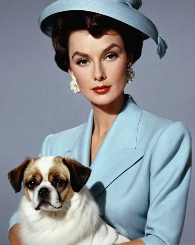 jane russell-female,jean simmons-hollywood,hepburn,jane russell,katherine hepburn,girl with dog,gene tierney,joan collins-hollywood,vintage 1950s,audrey,dog breed,female dog,dame blanche,grace kelly,kennel club,natalie wood,1950s,boy and dog,audrey hepburn,bouffant,Illustration,Retro,Retro 04