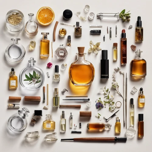 apothecary,cosmetics,creating perfume,naturopathy,olfaction,medicinal materials,natural cosmetics,medicinal products,perfume bottles,still-life,herbal medicine,homeopathically,still life photography,homeopathy,flat lay,women's cosmetics,parfum,still life,ayurveda,raw materials,Unique,Design,Knolling