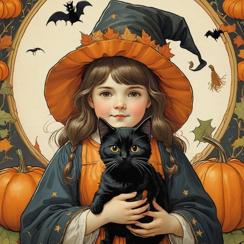halloween illustration,halloween black cat,halloween cat,halloween witch,pumpkin autumn,halloween poster,witch,witches,autumn icon,halloween pumpkin gifts,halloween wallpaper,celebration of witches,black cat,pumpkin patch,halloween scene,pumpkin,trick or treat,autumn pumpkins,trick-or-treat,helloween,Illustration,Retro,Retro 11