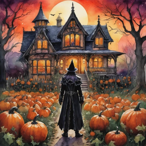 witch's house,halloween poster,halloween illustration,witch house,halloween pumpkin gifts,halloween background,halloween wallpaper,halloween scene,october,halloweenkuerbis,halloween banner,jack o'lantern,house silhouette,halloween and horror,pumpkin autumn,trick-or-treat,the haunted house,october 1,jack-o'-lanterns,jack o lantern,Illustration,Paper based,Paper Based 07